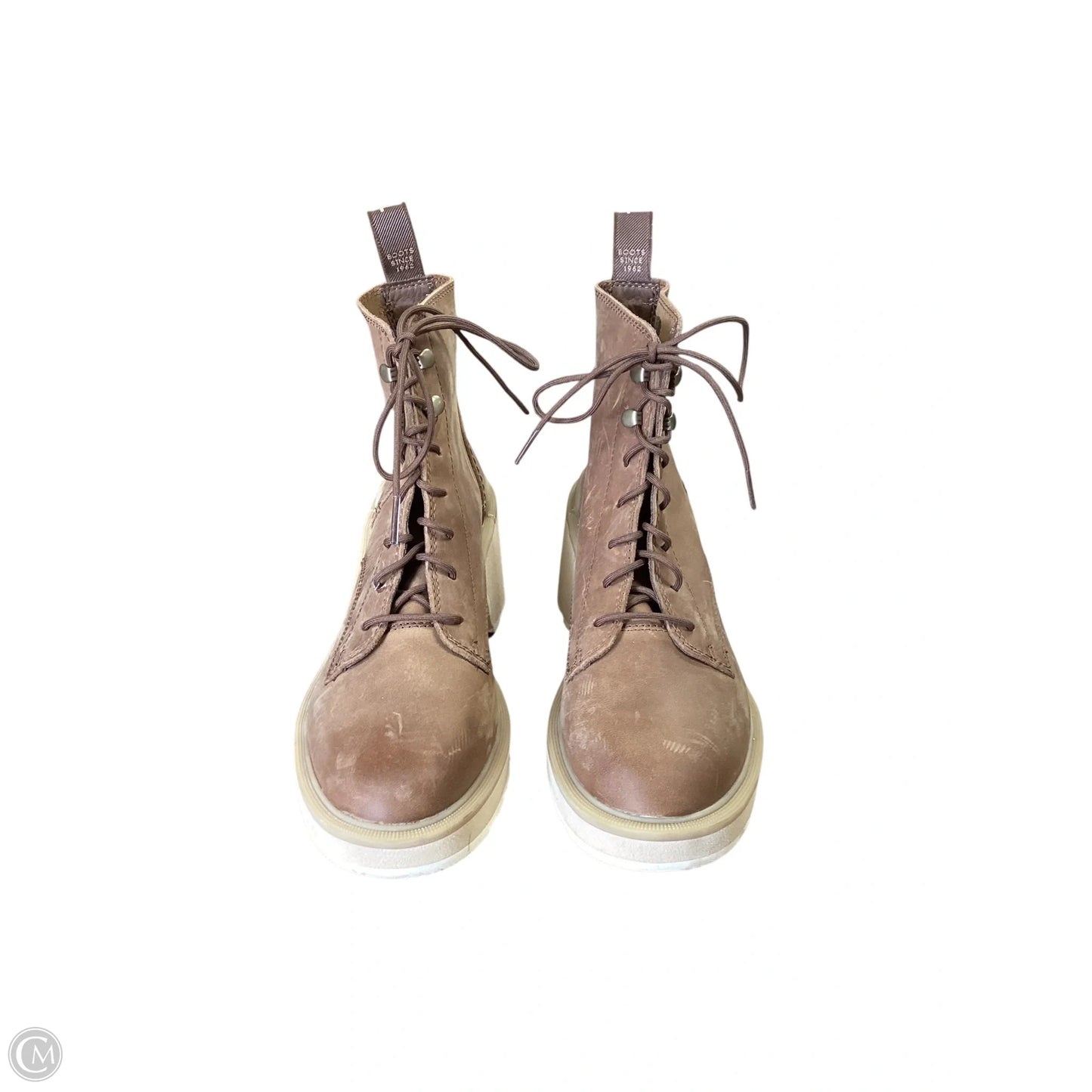 Boots Ankle Heels By Sorel In Brown, Size: 7
