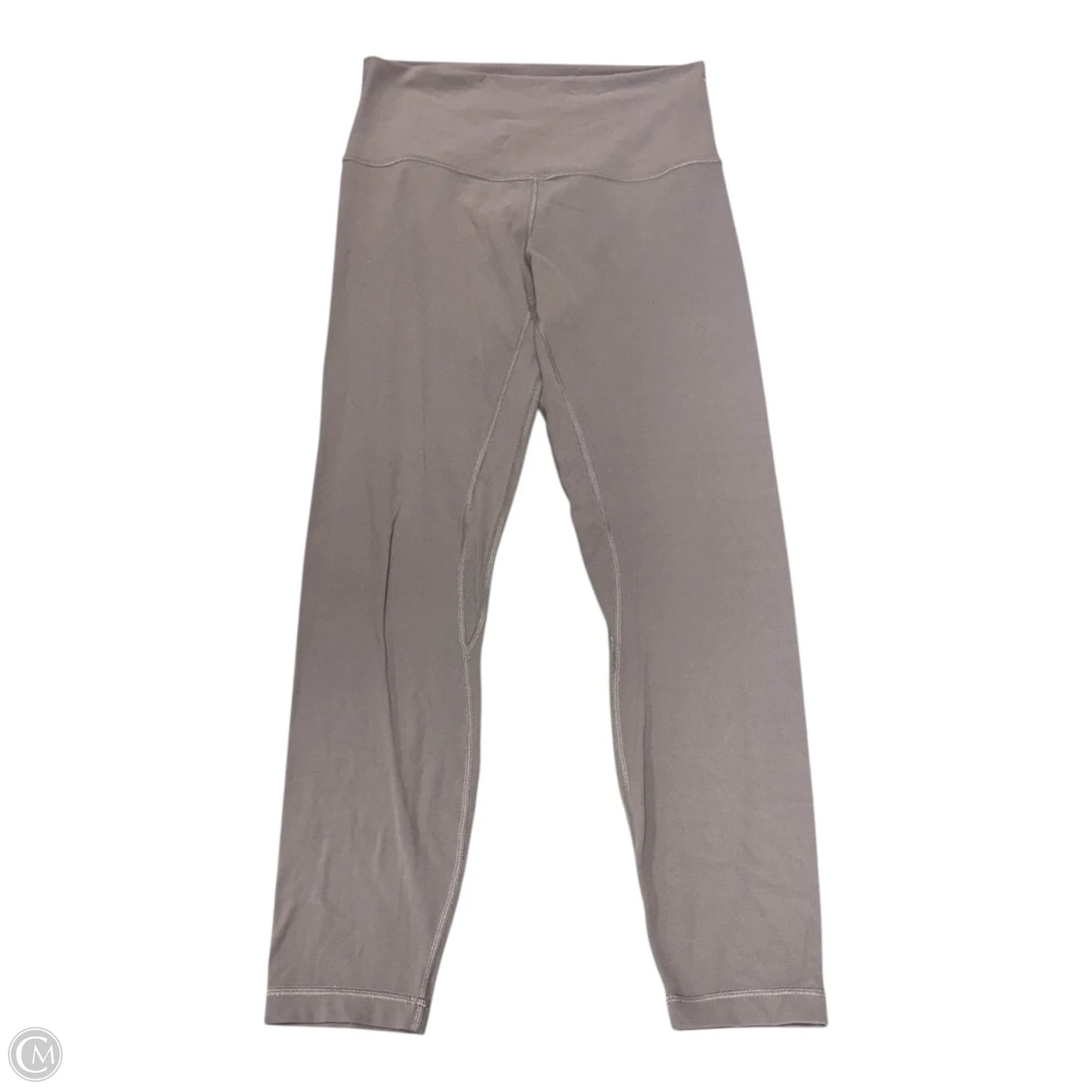 Athletic Leggings By Lululemon In Taupe, Size: 6