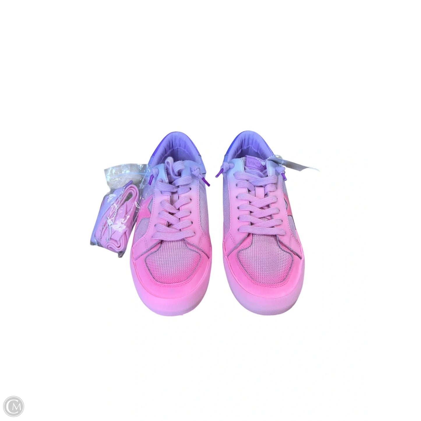 Shoes Sneakers By Vintage Havana In Pink & Purple, Size: 9