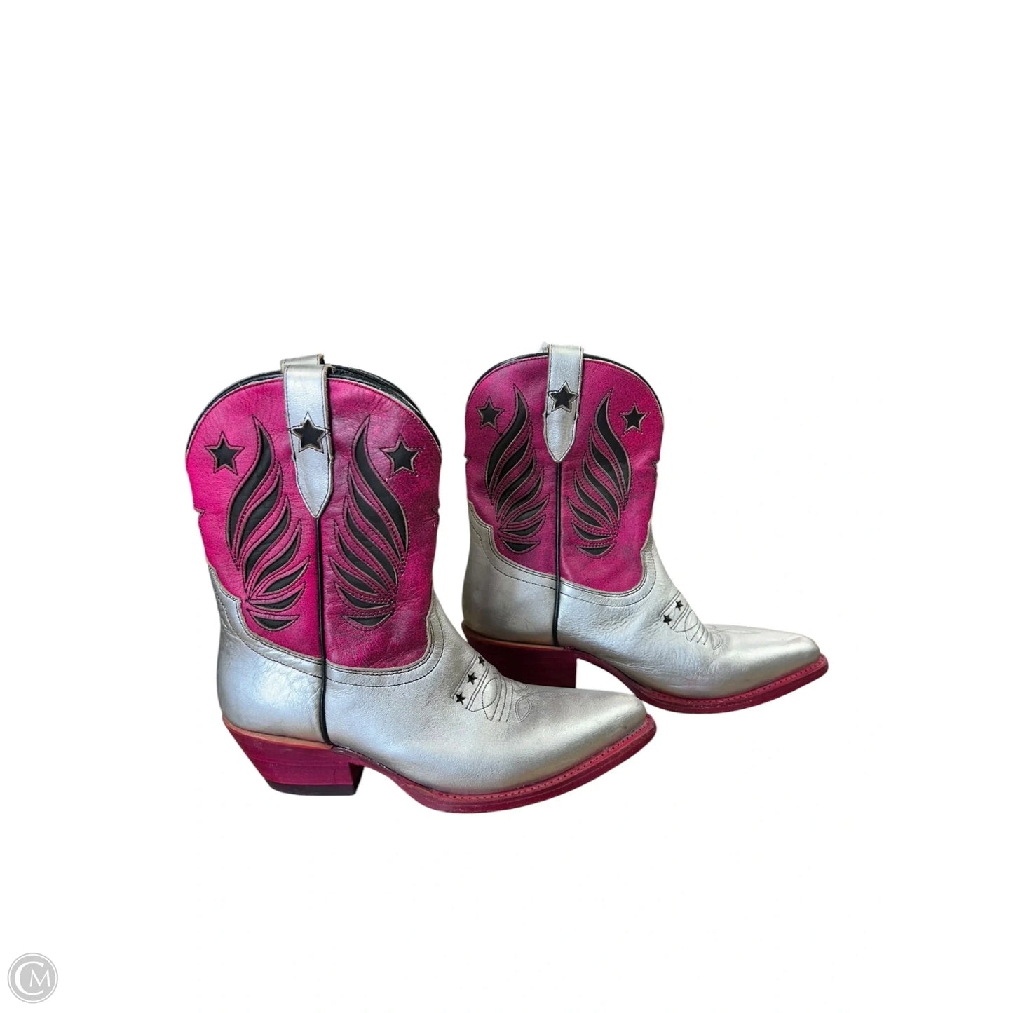 Boots Western By Idyllwind In Pink & Silver, Size: 8.5
