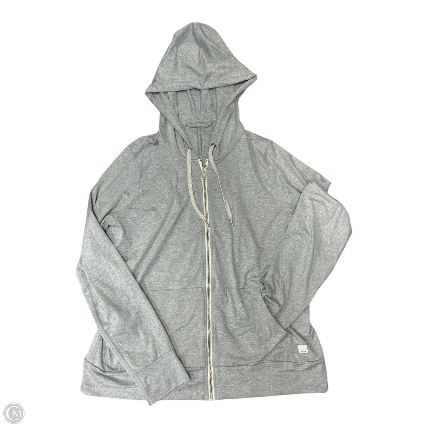 Athletic Jacket By Vuori In Grey, Size: Xl