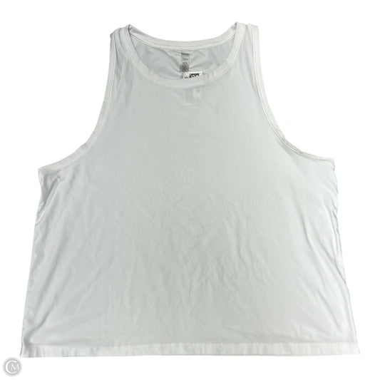 Athletic Tank Top By Beyond Yoga In White, Size: Xl