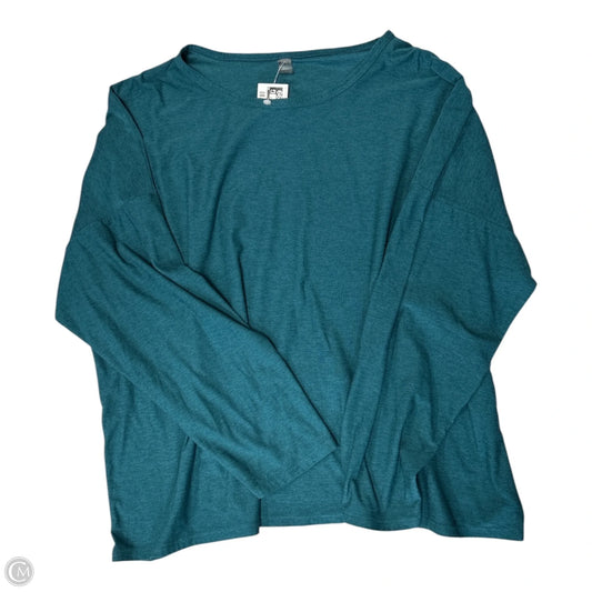 Athletic Top Long Sleeve Crewneck By Beyond Yoga In Green, Size: 2x