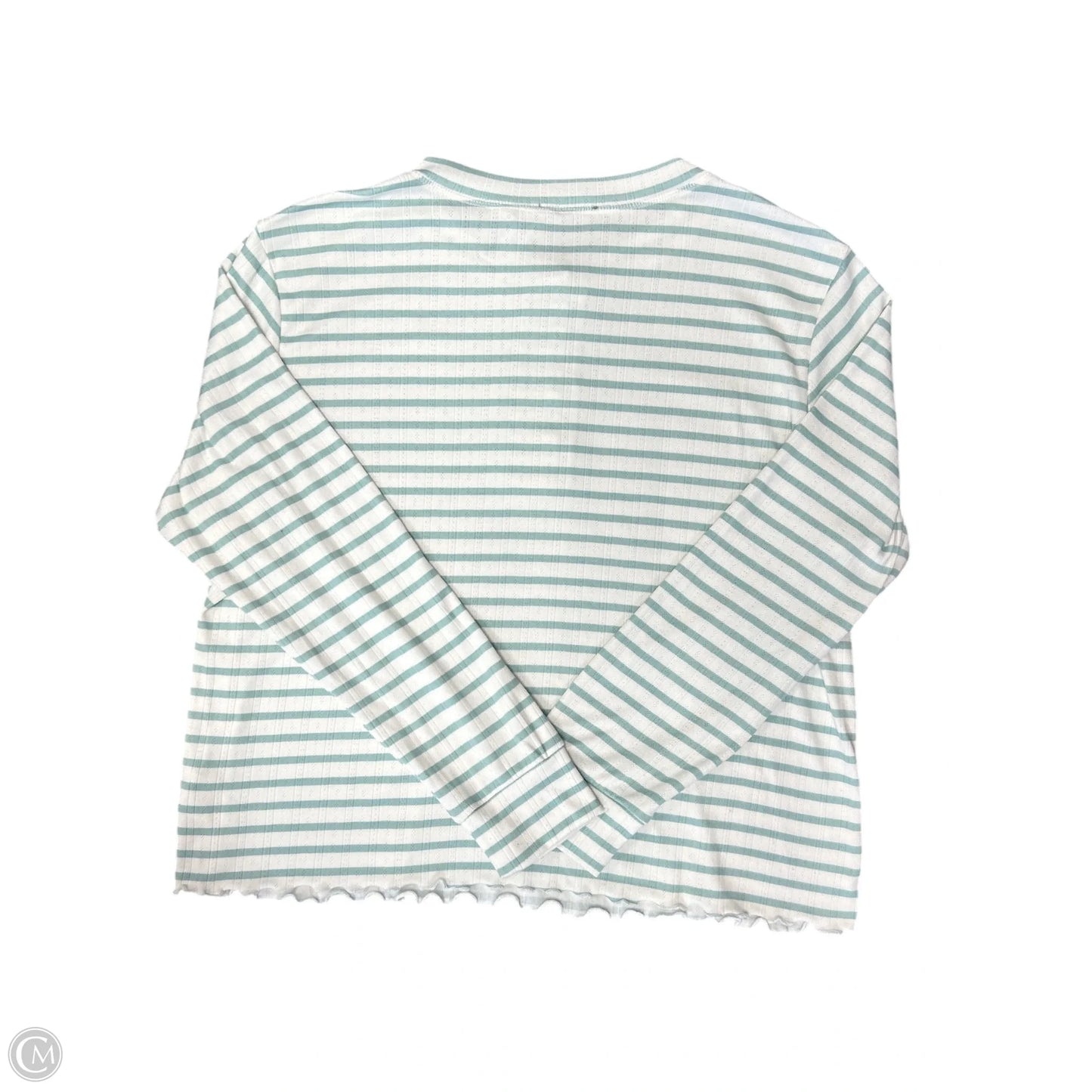 Pants Set 2pc By Loft In Green & White, Size: Xl