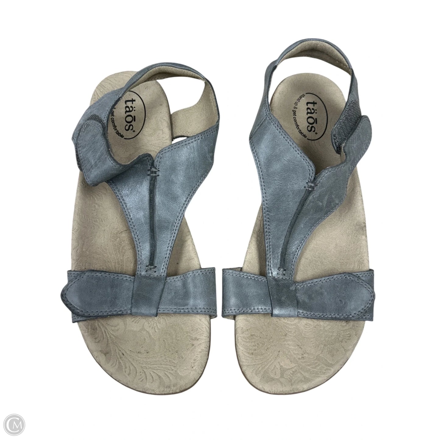 Sandals Flats By Taos In Grey, Size: 11