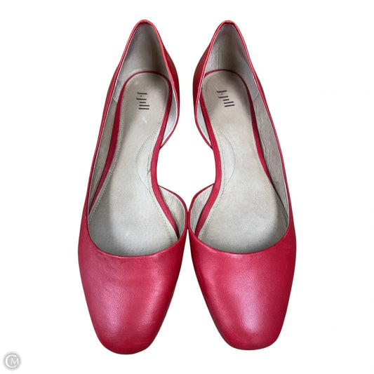 Shoes Flats By J. Jill In Red, Size: 10