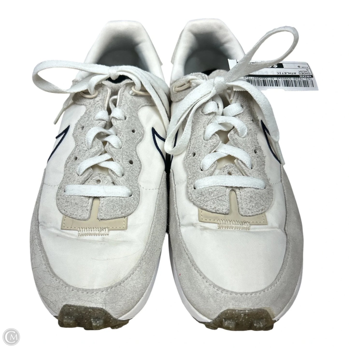 Shoes Athletic By Nike In Cream, Size: 9