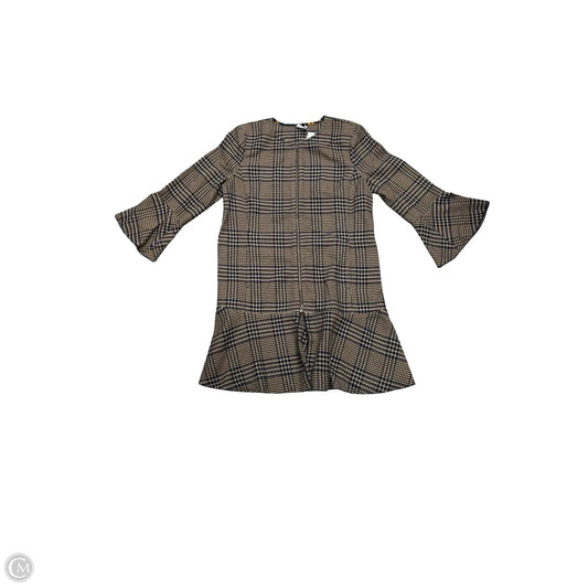 Dress Work By Cabi In Blue & Brown, Size: M