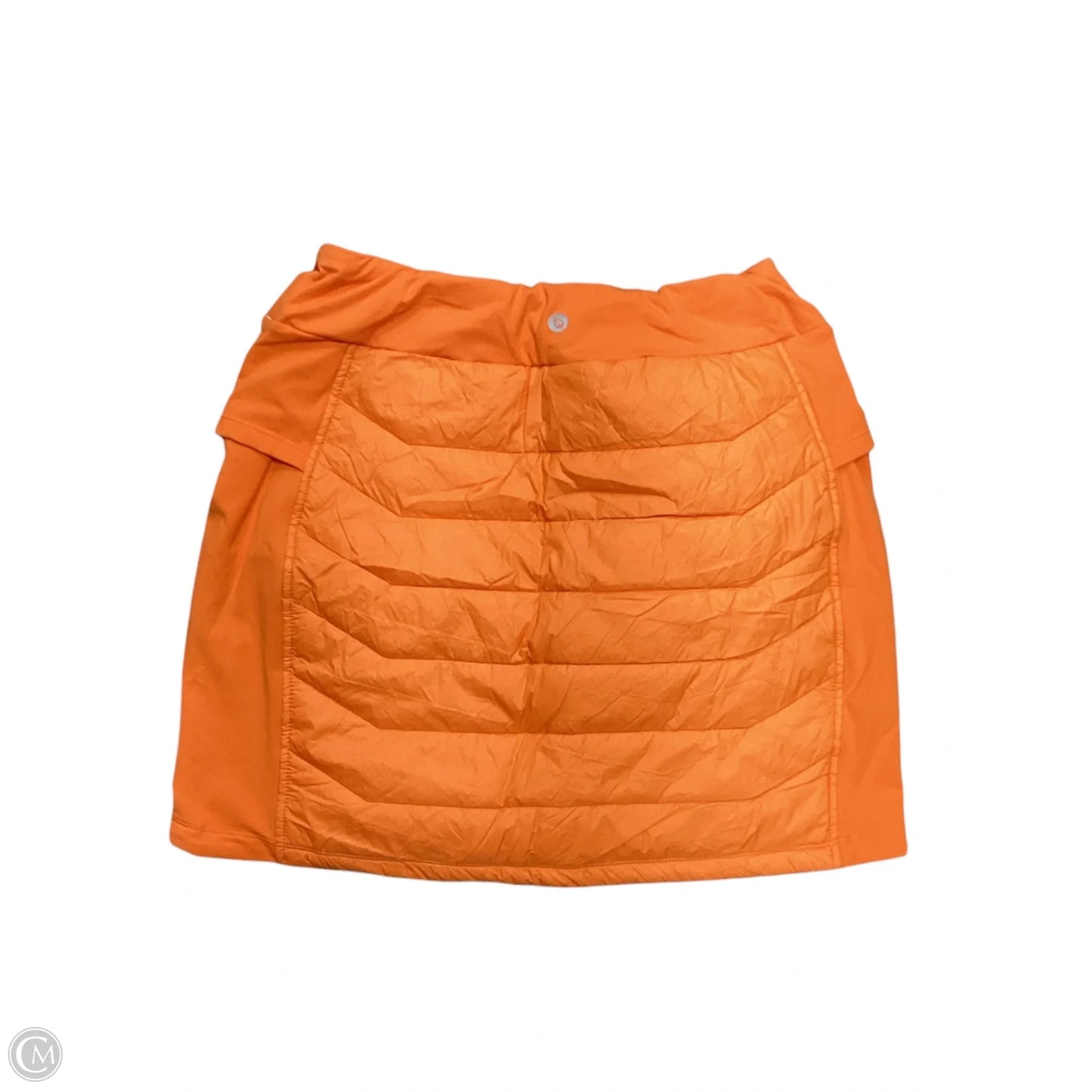 Skirt Mini & Short By Baleaf In Orange, Size: M