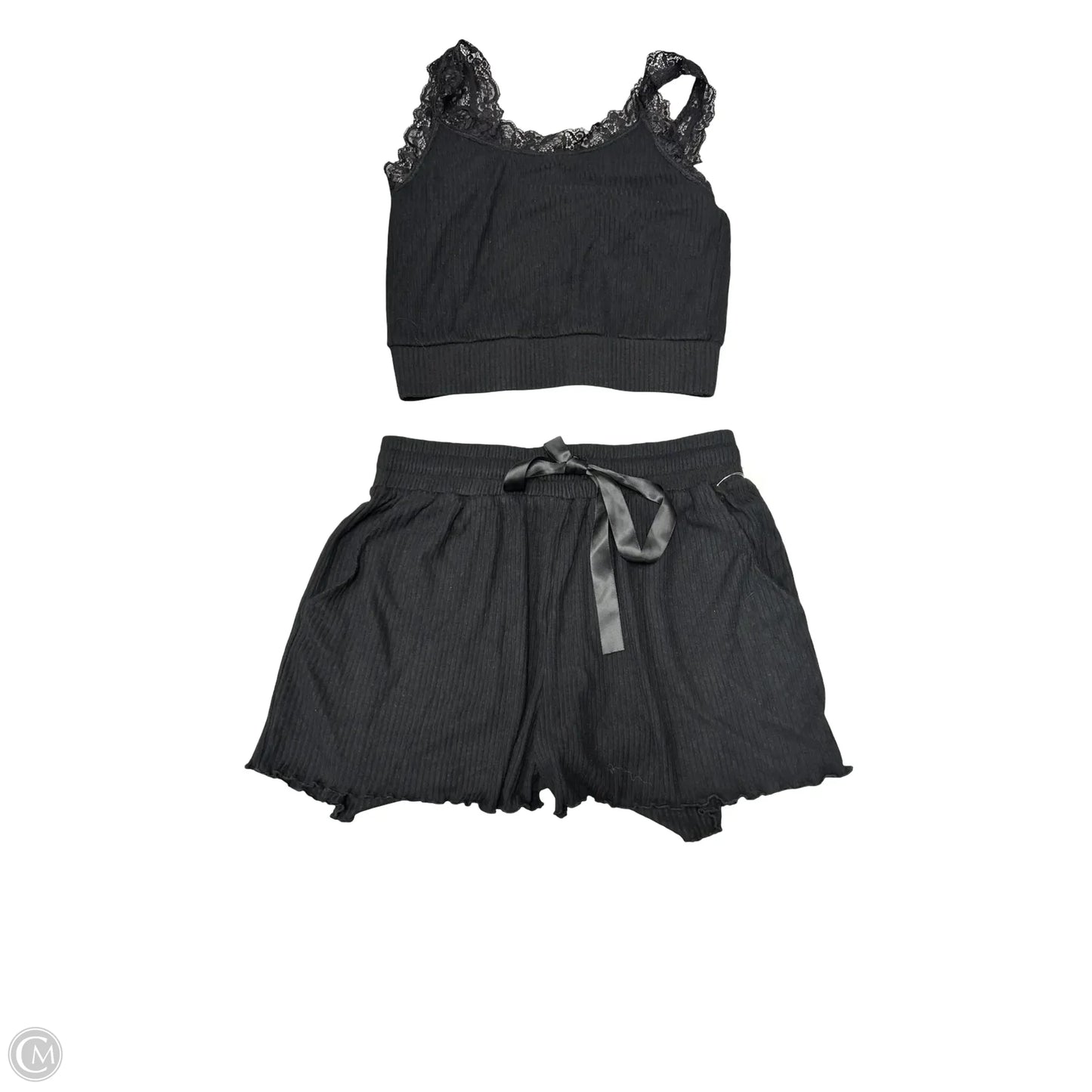 Shorts Set By Cme In Black, Size: M
