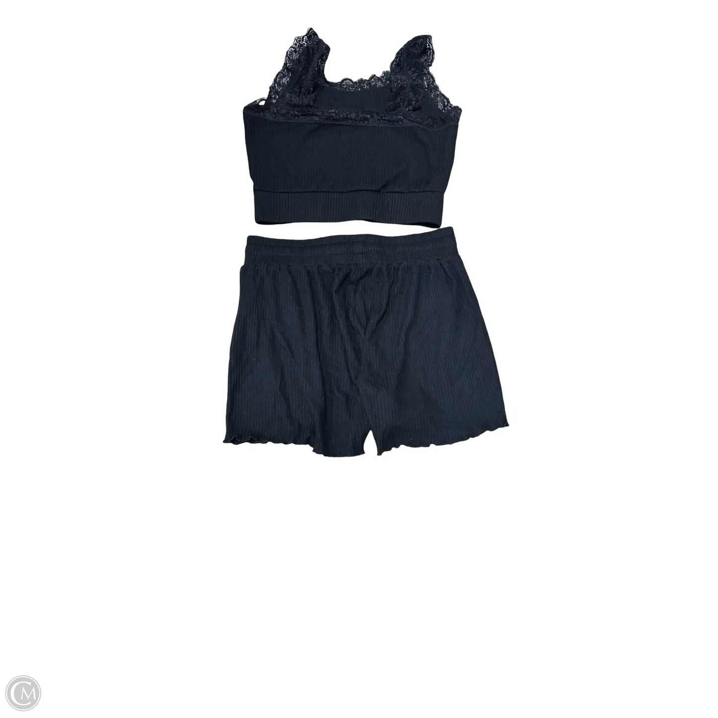 Shorts Set By Cme In Black, Size: M
