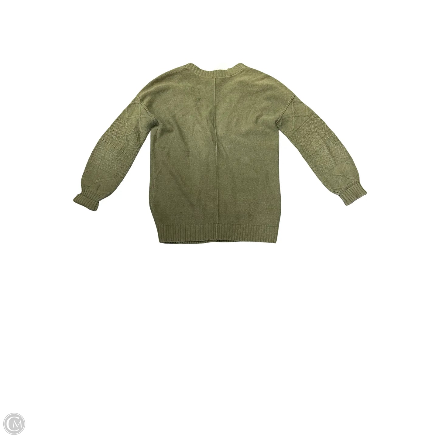 Sweater Cardigan By Cabi In Green, Size: S