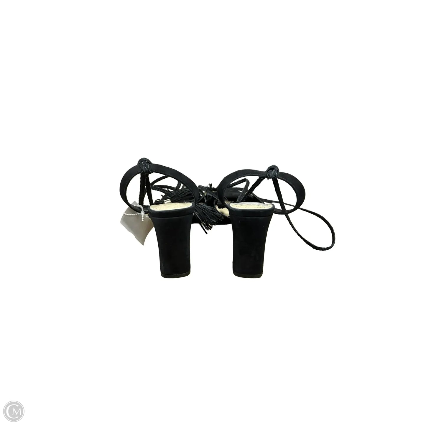 Sandals Heels Block By Vince Camuto In Black, Size: 8.5