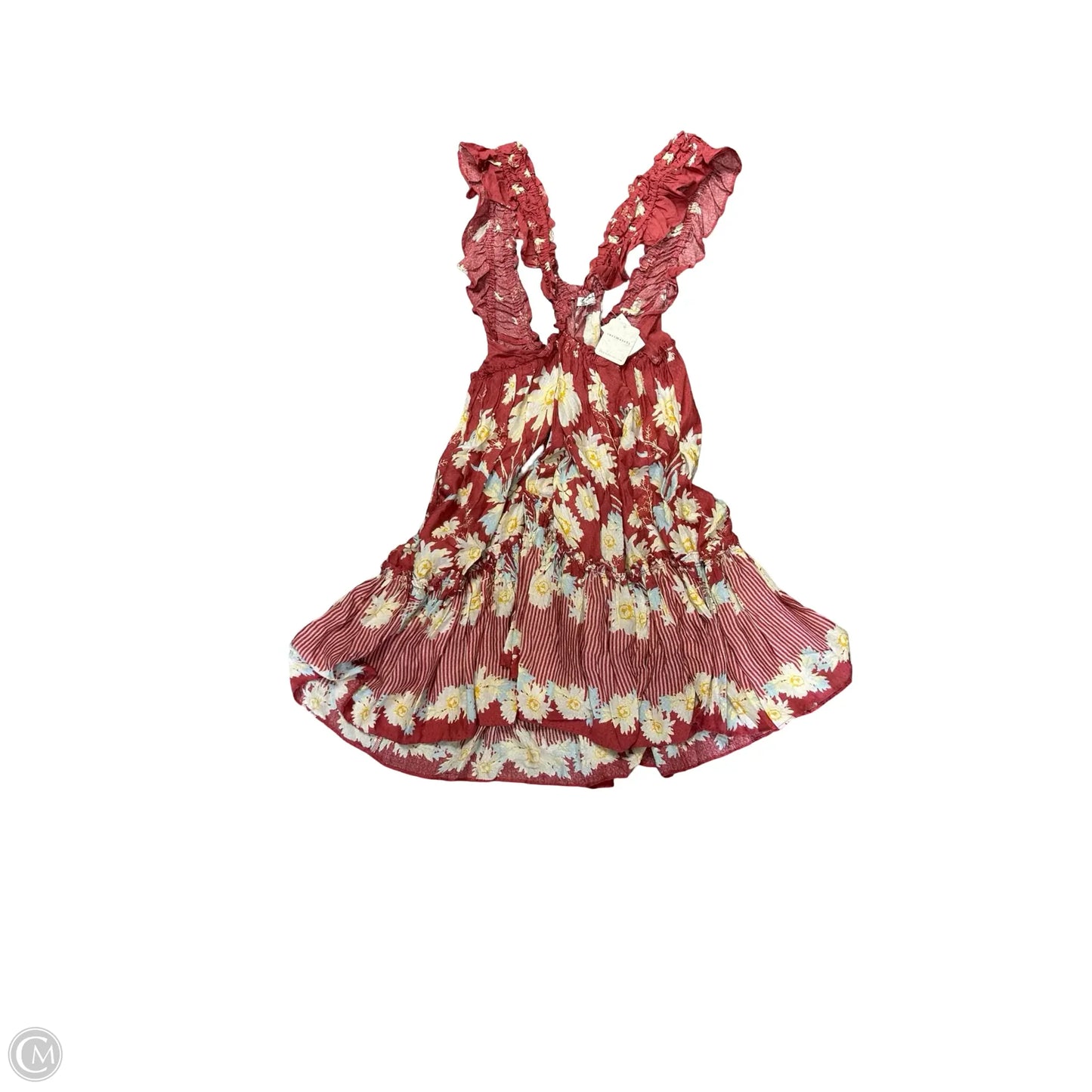 Dress Casual Short By Free People In Floral Print, Size: Xs