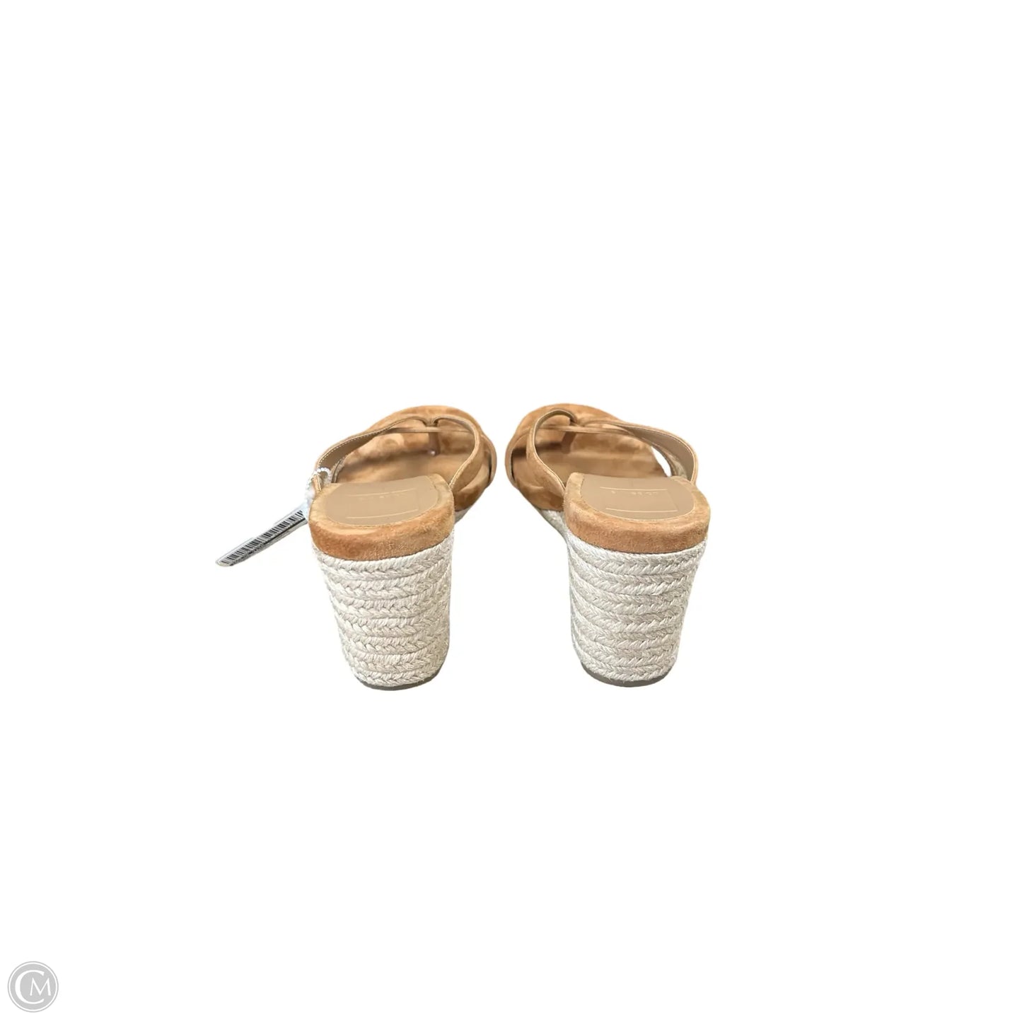Sandals Heels Wedge By Dolce Vita In Brown, Size: 7.5