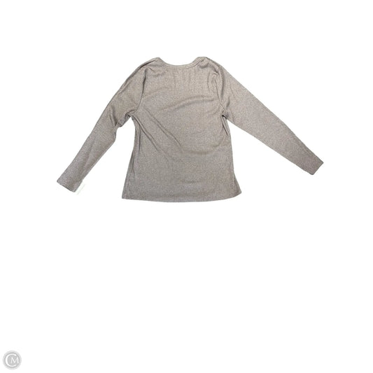 Top Long Sleeve Basic By A New Day In Mauve, Size: Xxl
