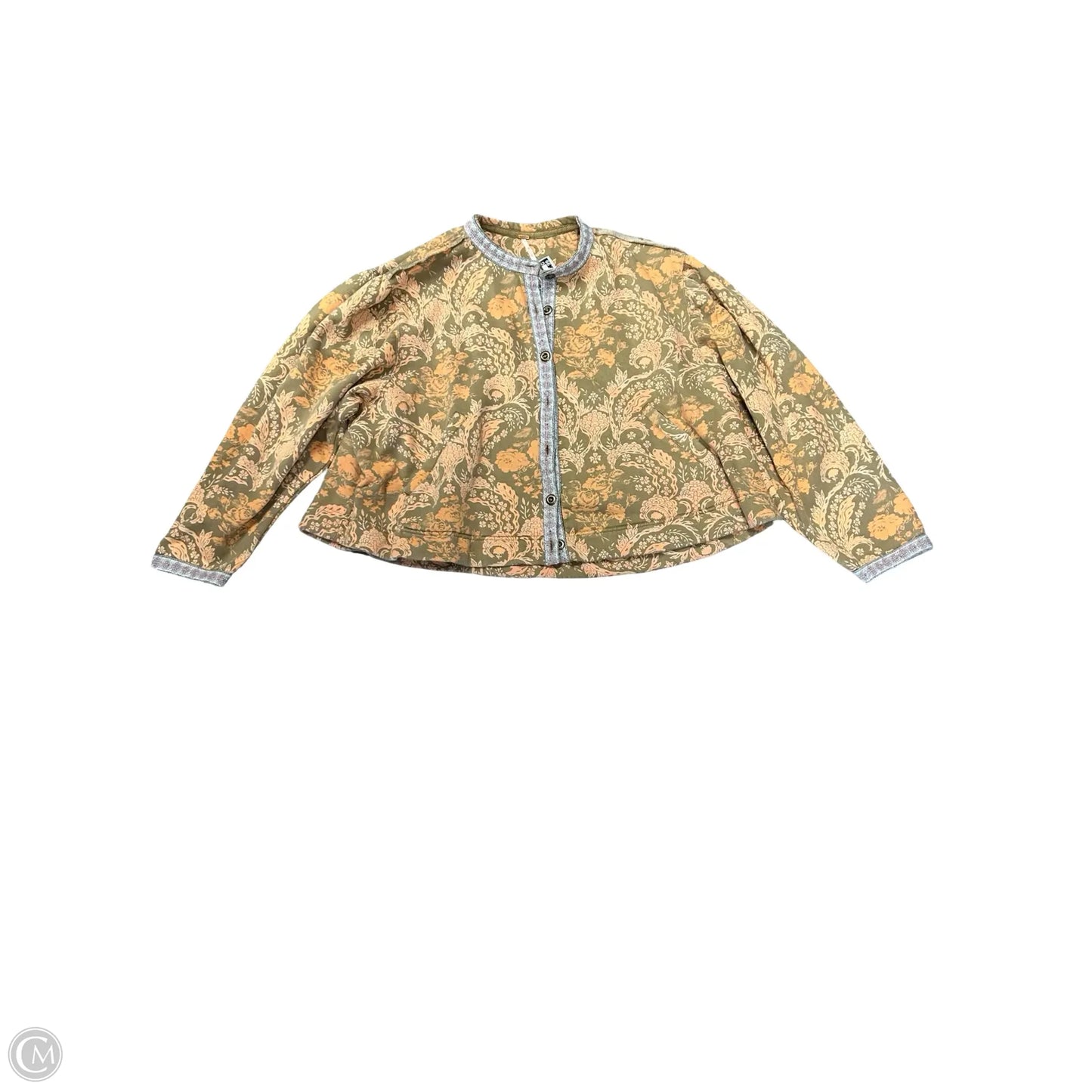 Jacket Other By Free People In Green & Orange, Size: M