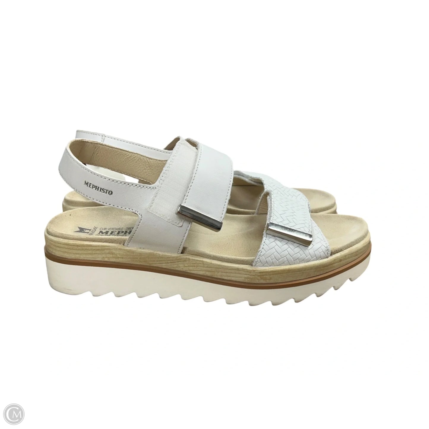 Sandals Flats By Mephisto In White, Size: 8.5