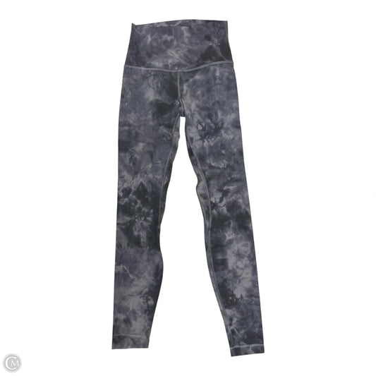 Athletic Leggings By Lululemon In Grey, Size: 4