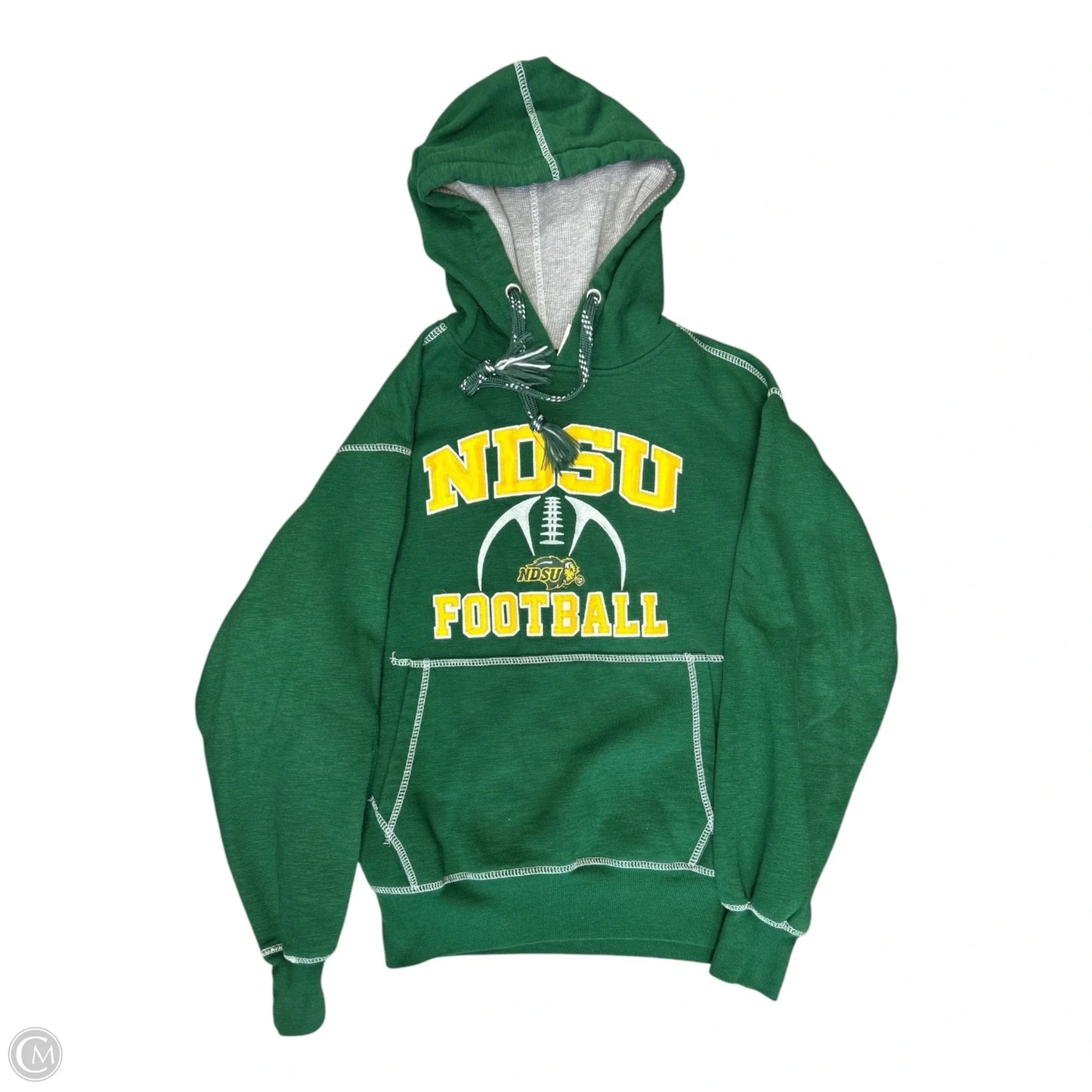 Sweatshirt Hoodie By Clothes Mentor In Green, Size: S