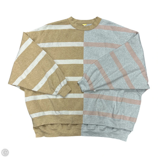 Sweatshirt Crewneck By Free People In Multi-colored, Size: Xs