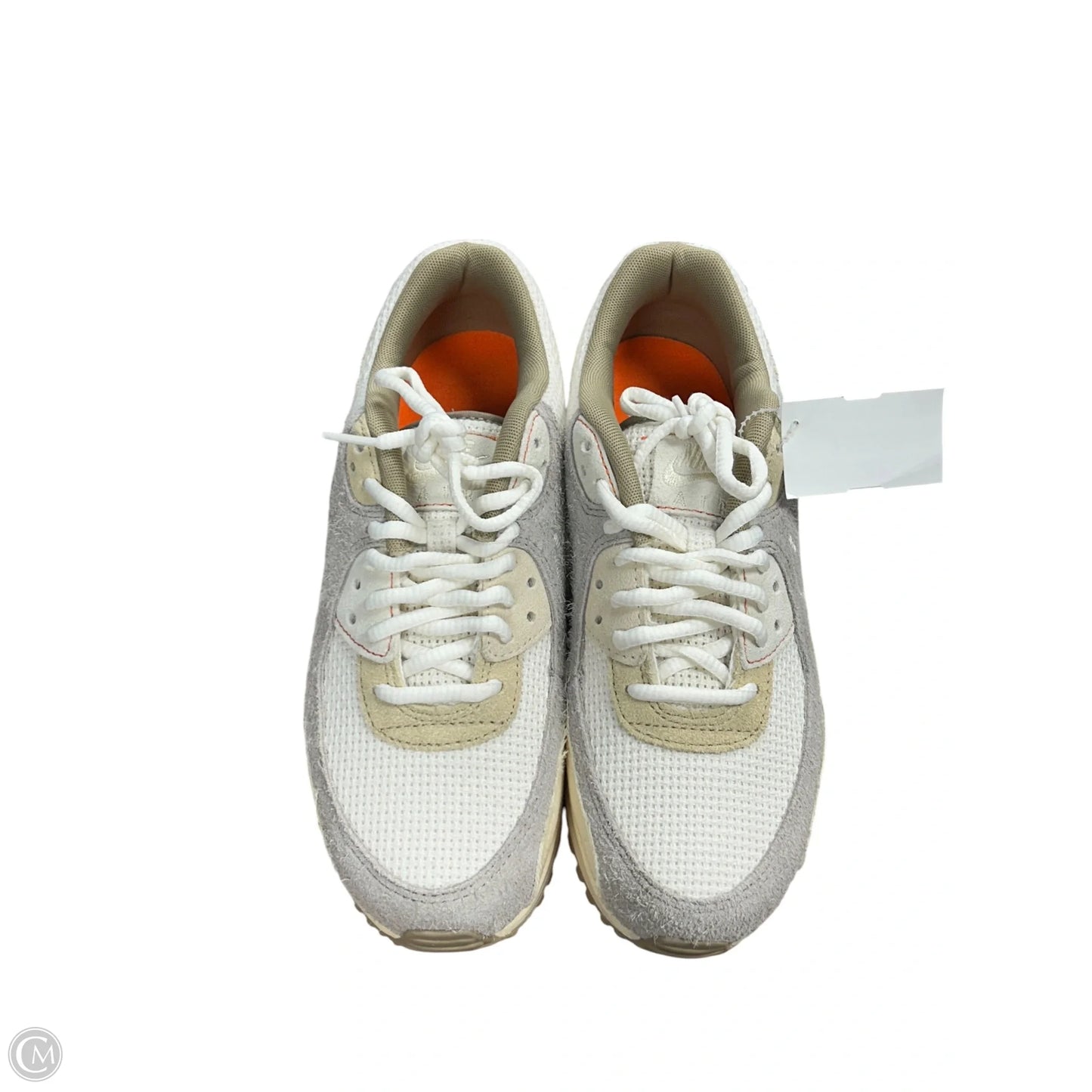Shoes Athletic By Nike In Cream & Grey, Size: 6.5