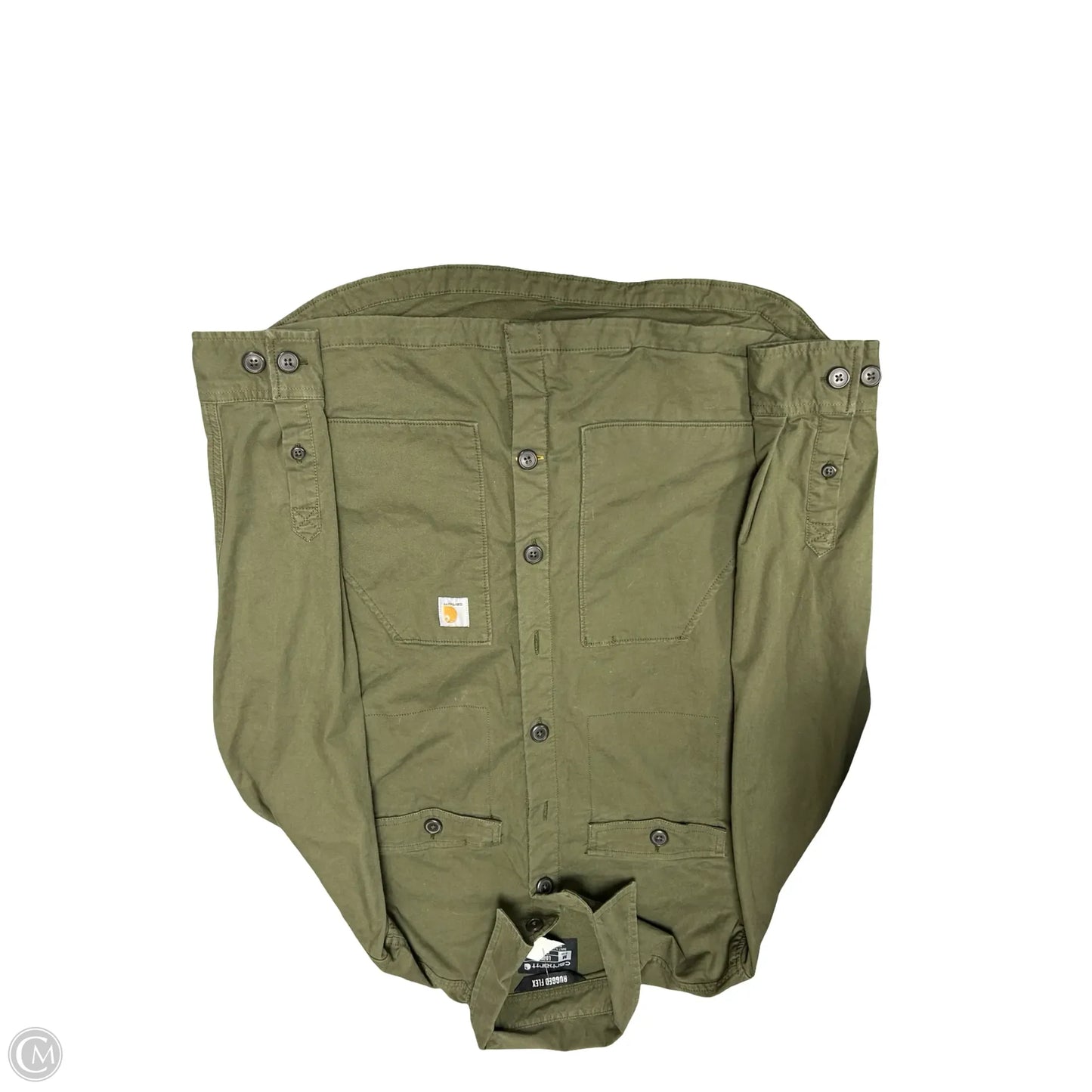 Jacket Utility By Carhartt In Green, Size: M
