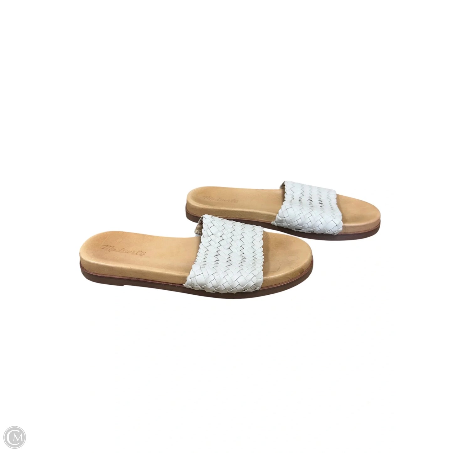 Sandals Flats By Madewell In Cream, Size: 8.5