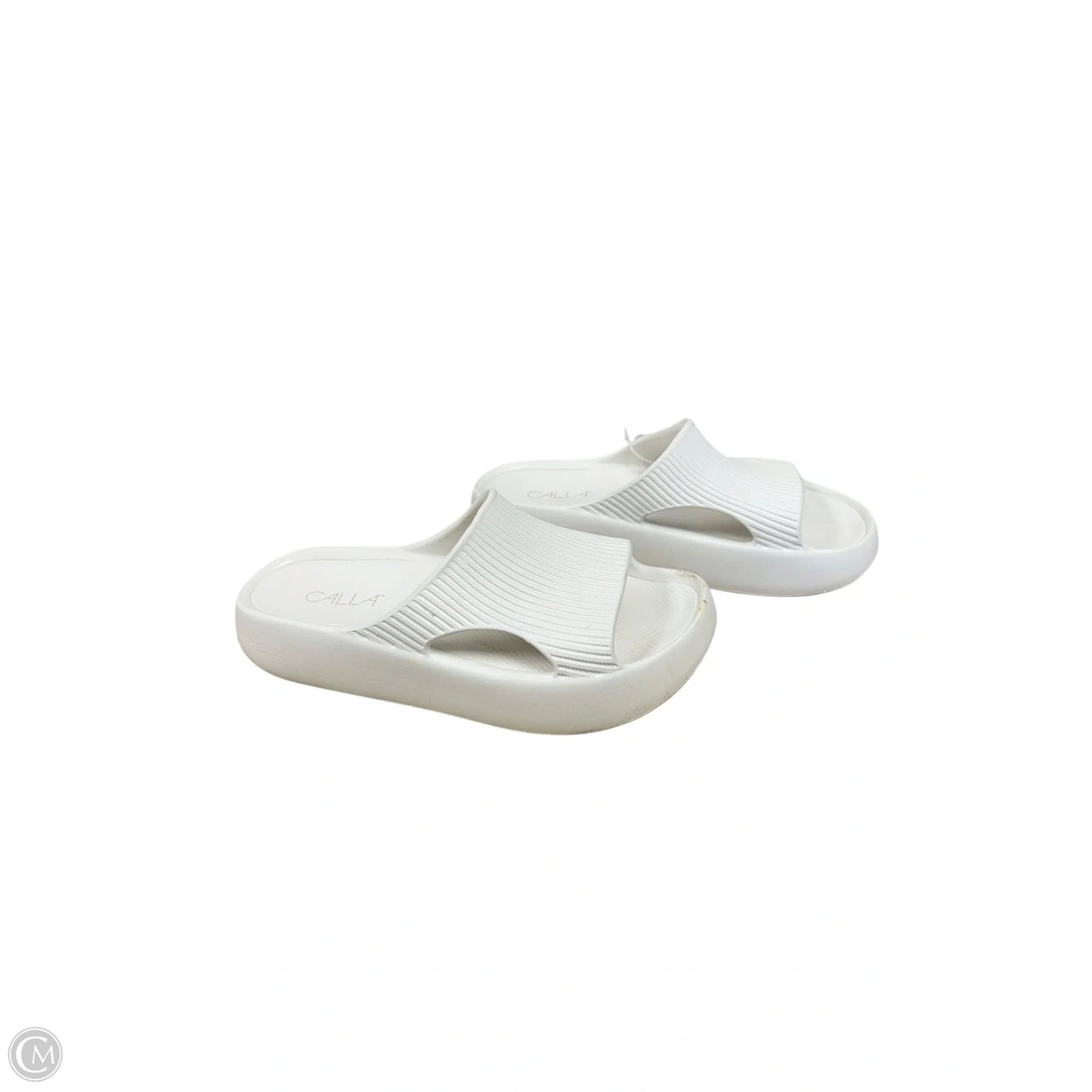 Sandals Flats By Calia In White, Size: 6