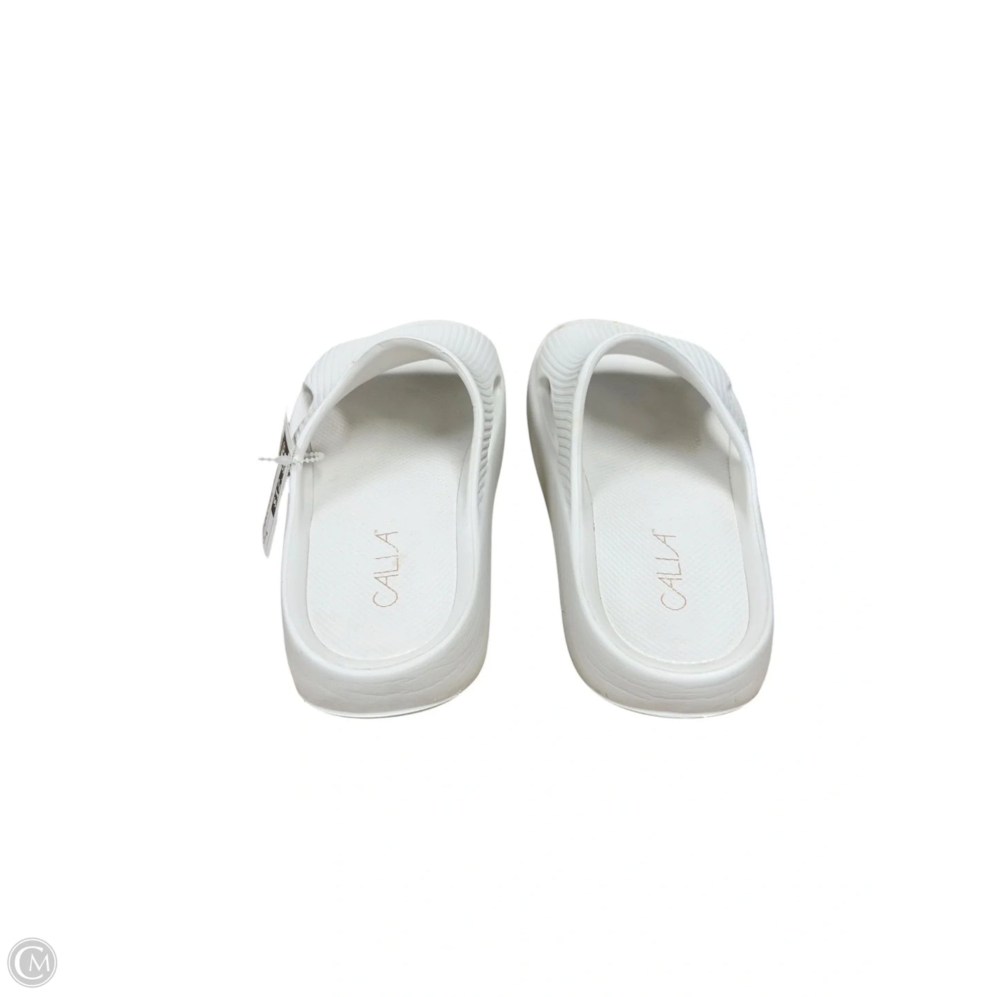 Sandals Flats By Calia In White, Size: 6