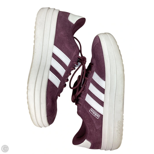 Shoes Sneakers Platform By Adidas In Purple, Size: 8