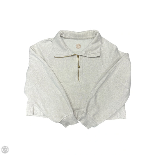 Sweatshirt Collar By Lululemon In Grey, Size: Xl