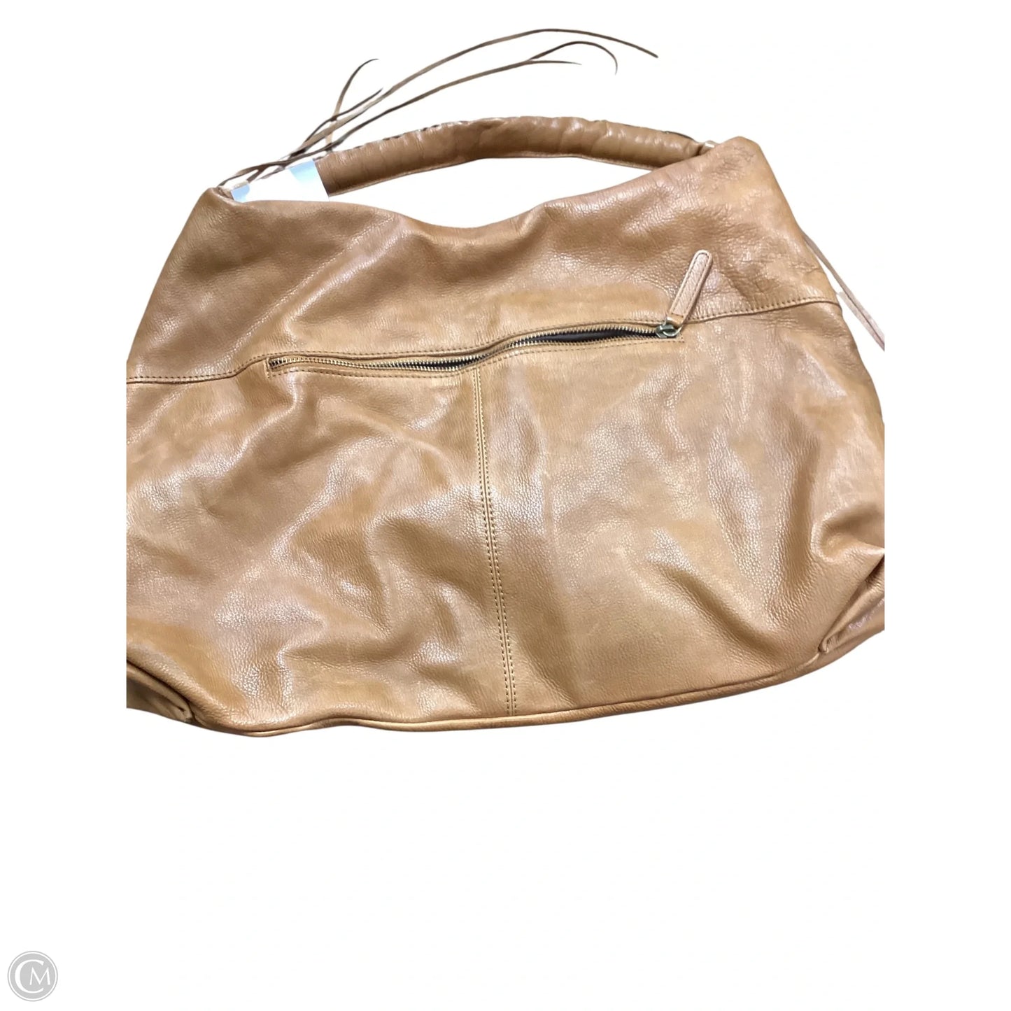 Handbag Leather By Cmc, Size: Large