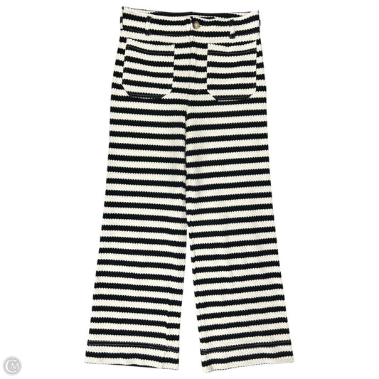 Pants Other By Maeve In Black & Cream, Size: 8