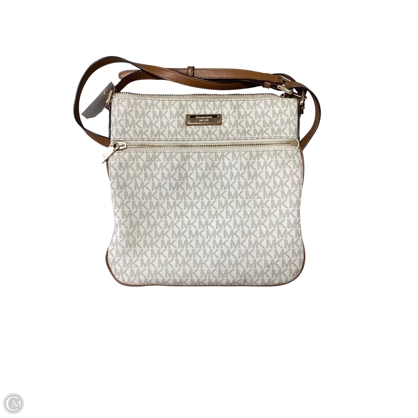 Crossbody Designer By Michael Kors, Size: Medium