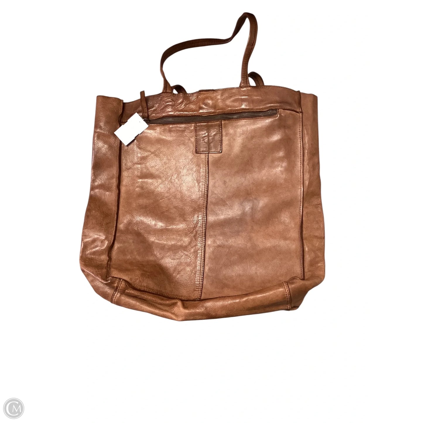 Handbag Leather By Clothes Mentor, Size: Large