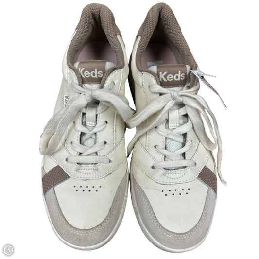 Shoes Sneakers By Keds In Cream, Size: 8