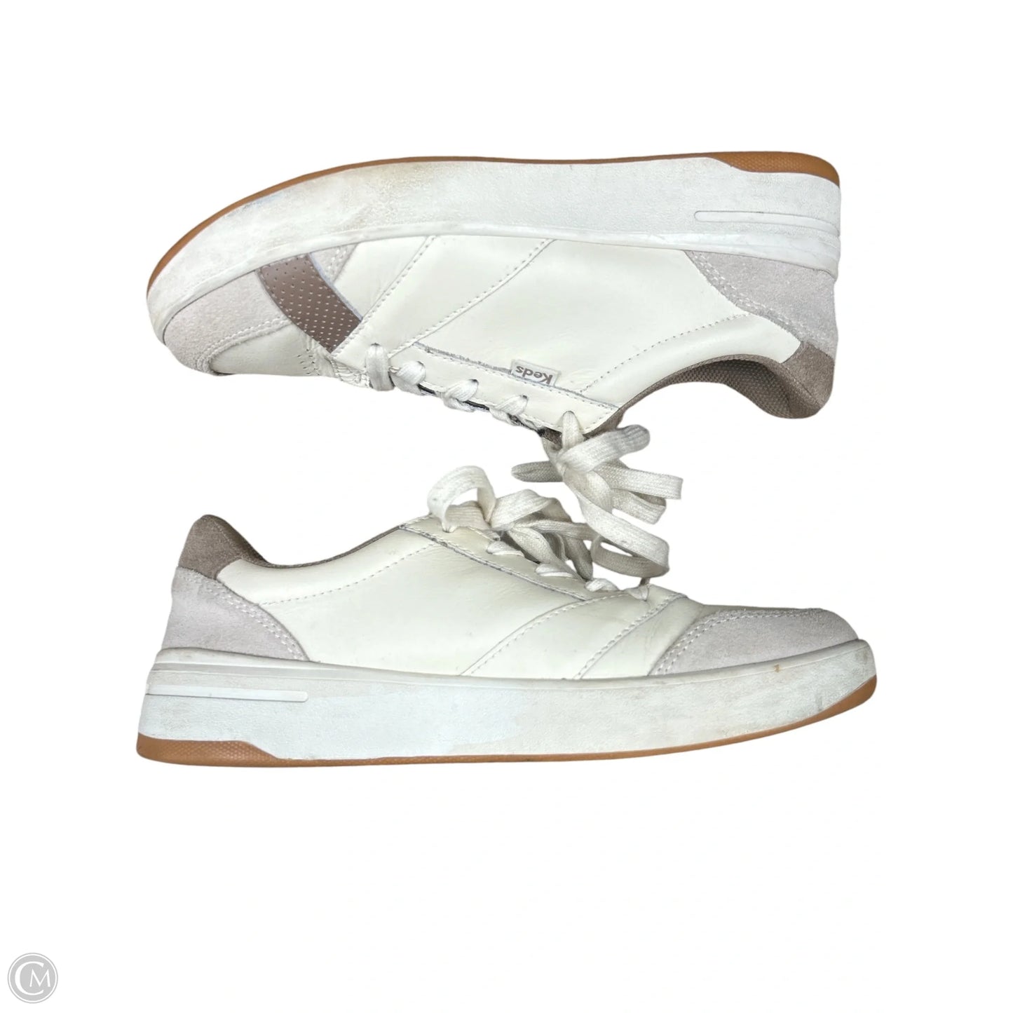 Shoes Sneakers By Keds In Cream, Size: 8