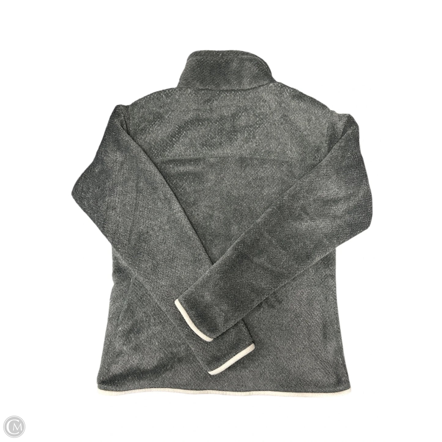 Sweatshirt Collar By Patagonia In Grey, Size: M