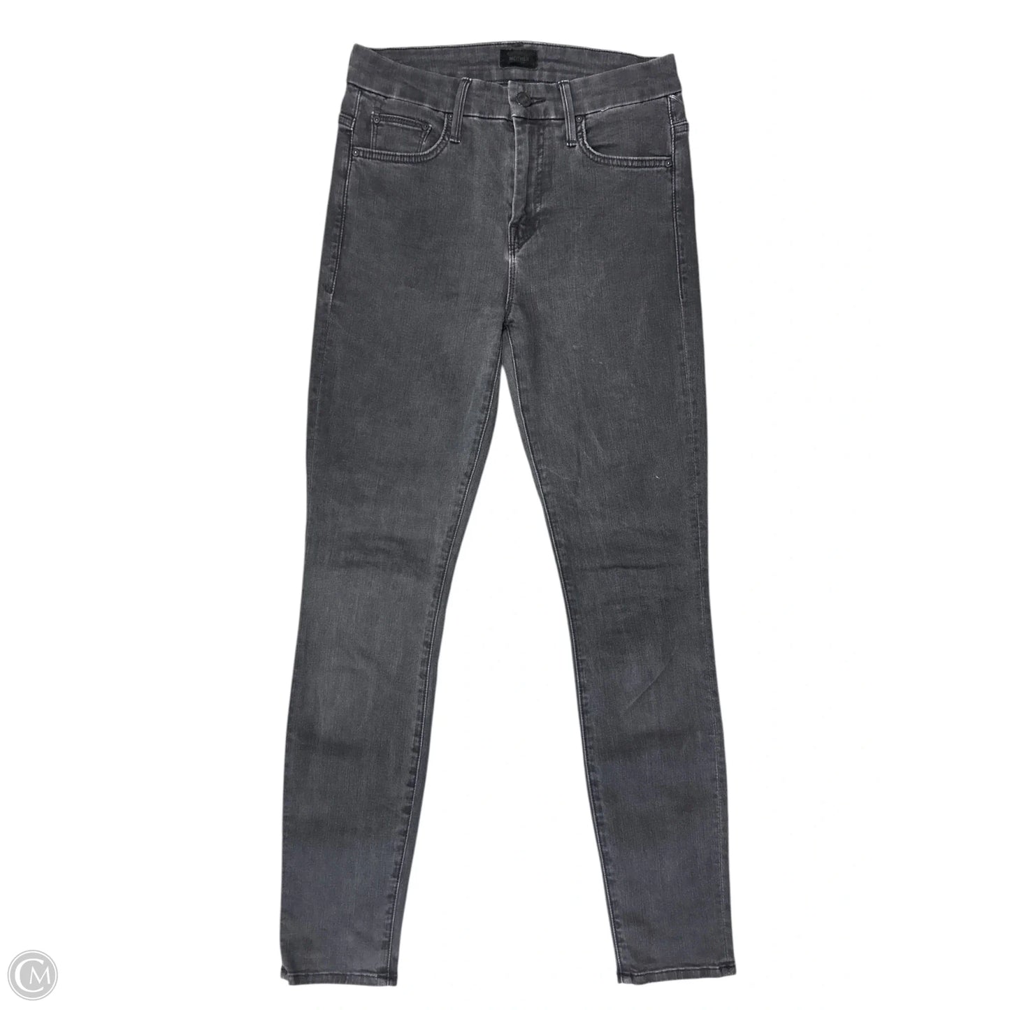 Jeans Skinny By Mother In Black Denim, Size: 0