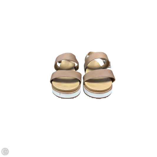 Sandals Flats By Cmc In Brown, Size: 8.5