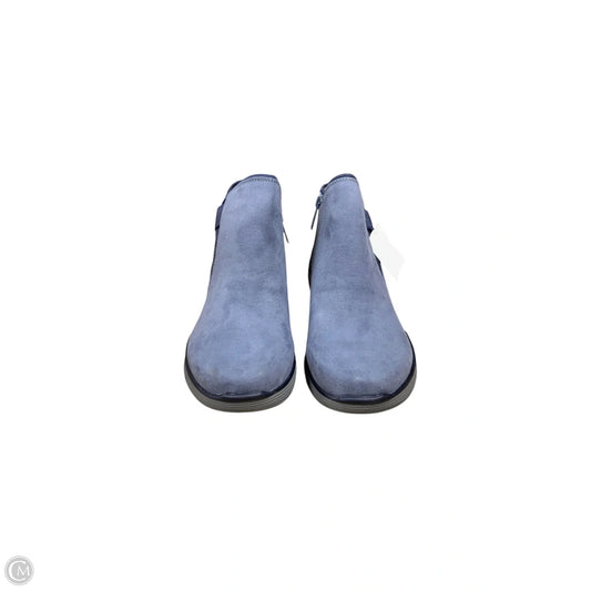 Boots Ankle Flats By Ryka In Blue, Size: 8.5