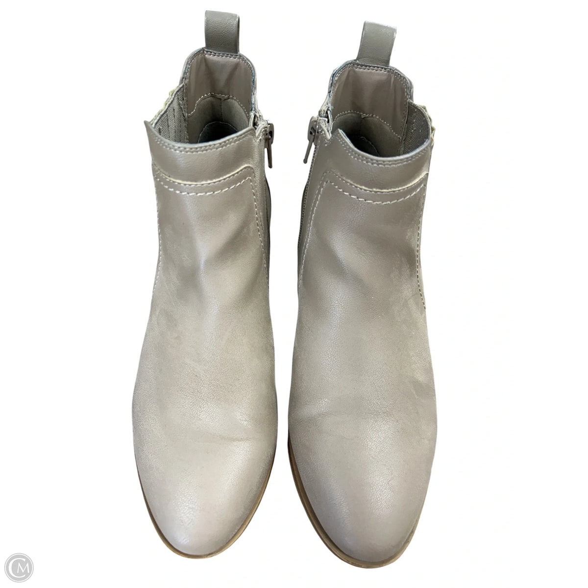 Boots Ankle Flats By Mia In Beige, Size: 7