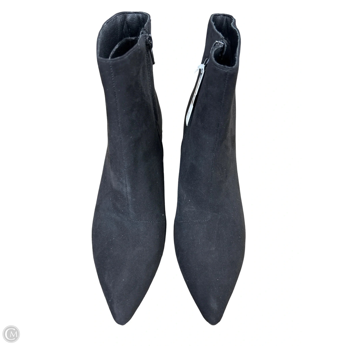 Boots Ankle Heels By Sugar In Black, Size: 9