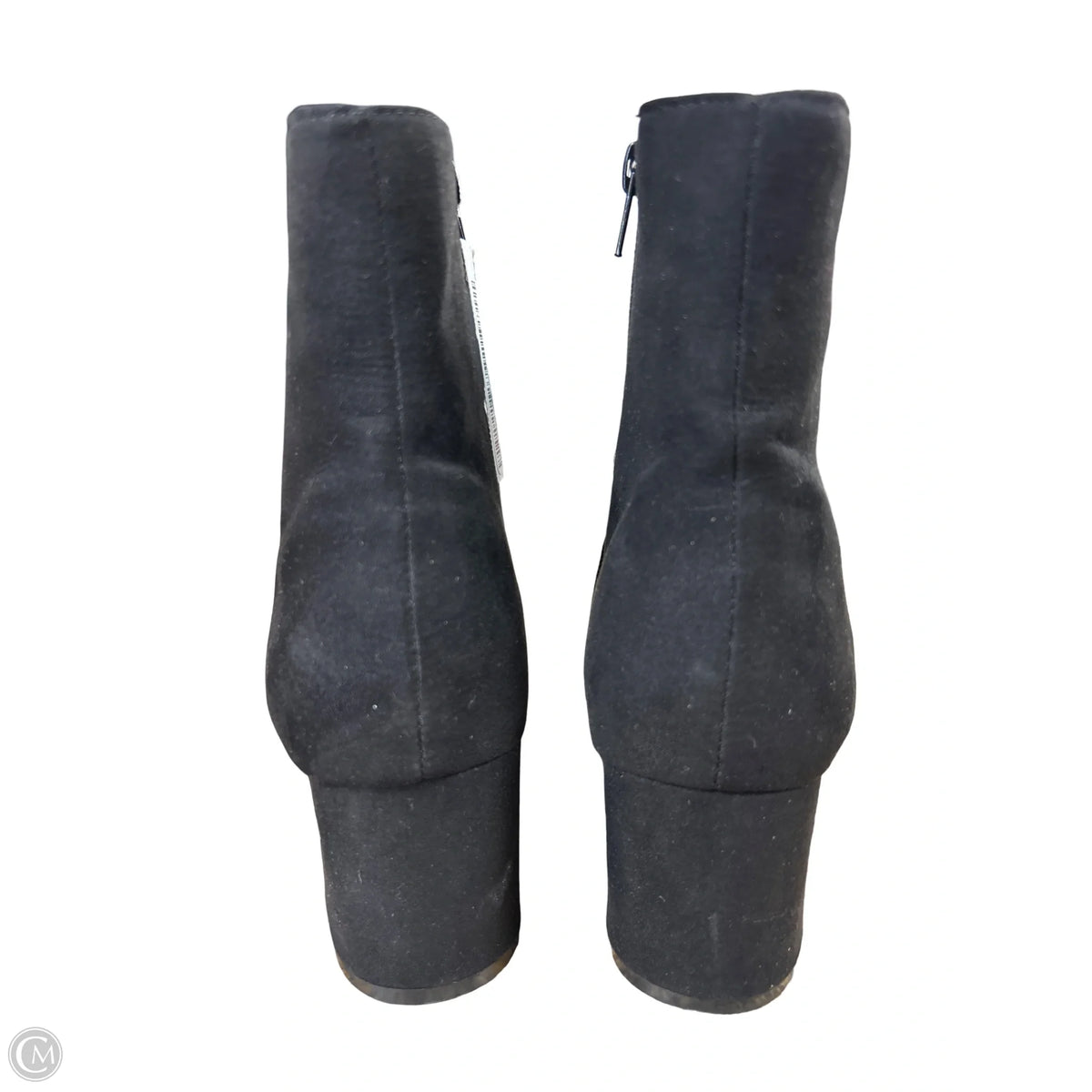 Boots Ankle Heels By Sugar In Black, Size: 9