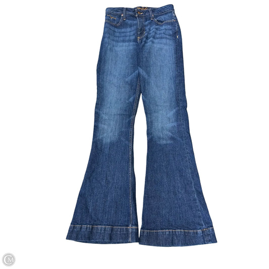 Jeans Flared By Cmb In Blue Denim, Size: 4