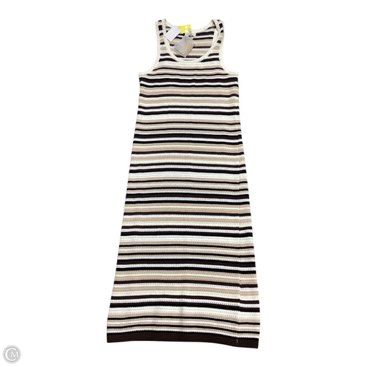 Dress Casual Maxi By Thread And Supply In Brown & Cream, Size: M