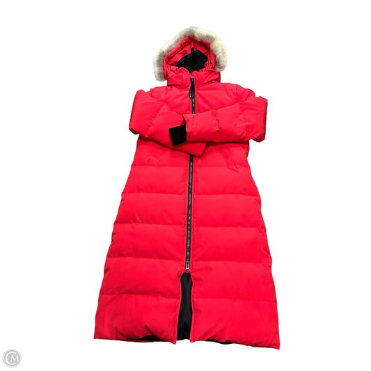 Coat Luxury Designer By Canada Goose In Red, Size: 2x