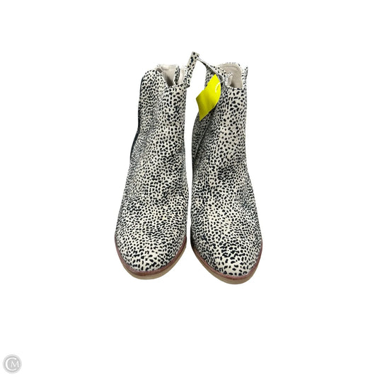 Boots Ankle Heels By Mia In Leopard Print, Size: 9