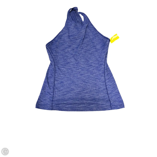 Athletic Tank Top By Lululemon In Blue, Size: 8